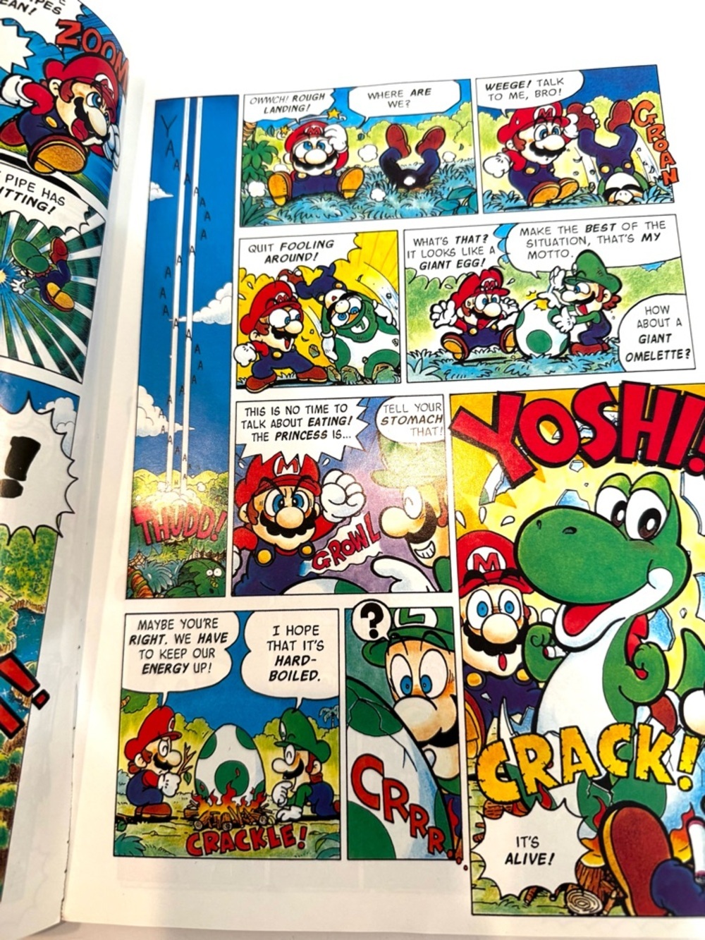 Super Mario Adventures TPB Comic Book by Kentaro Takekuma & Charlie Nozawa 1993 - Picture 4 of 7